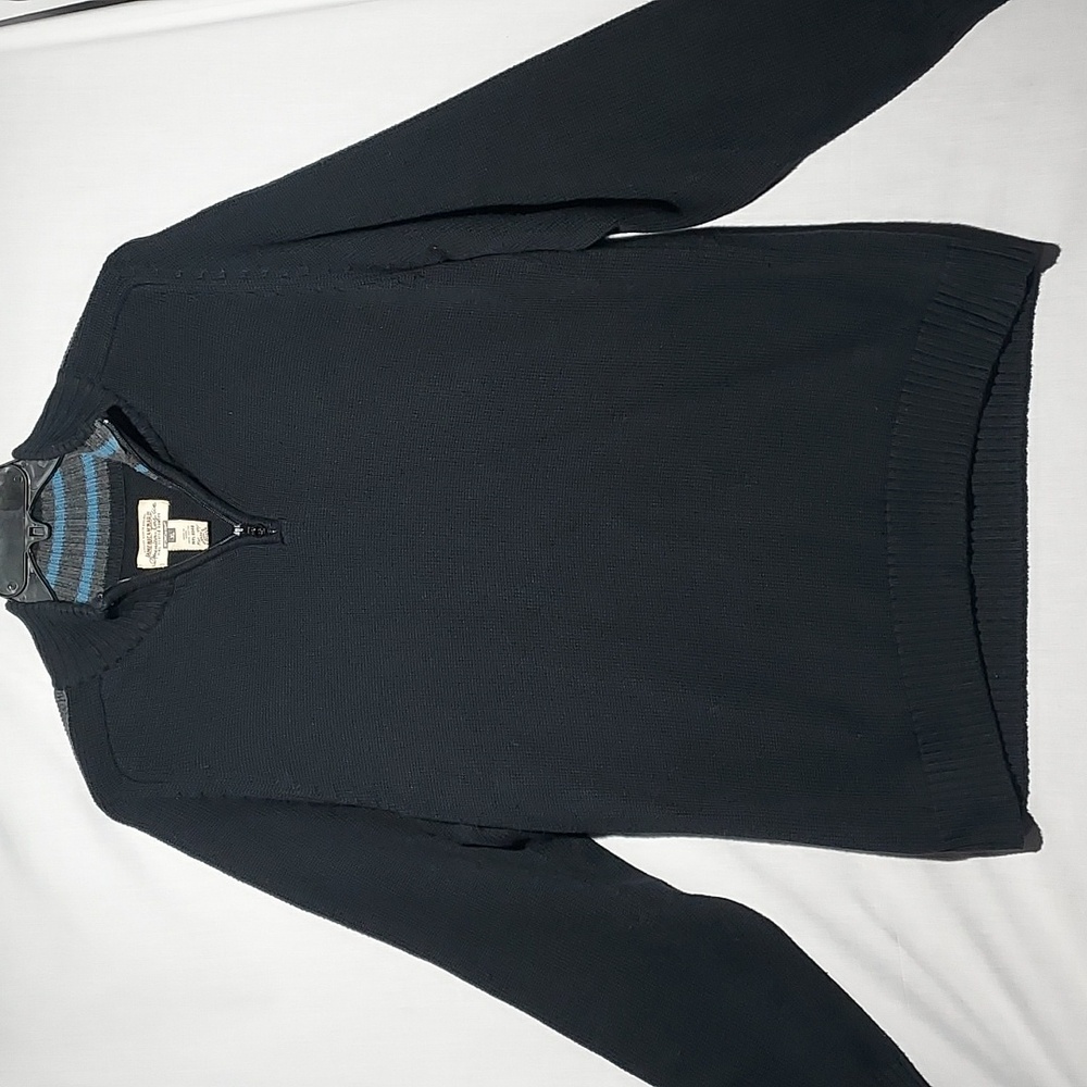 American Rag 100% cotton quarter zip pullover men's sweater size XL